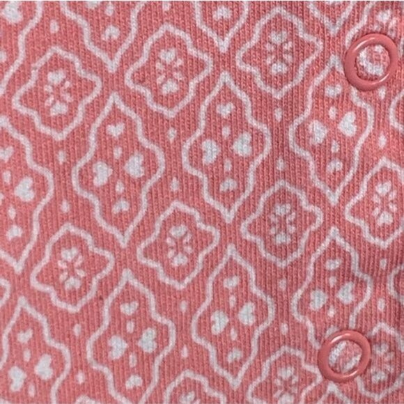 Carters Just One You Baby Girls Pink Turtle Jumpsuit Long Sleeve Size 18M - Picture 6 of 8